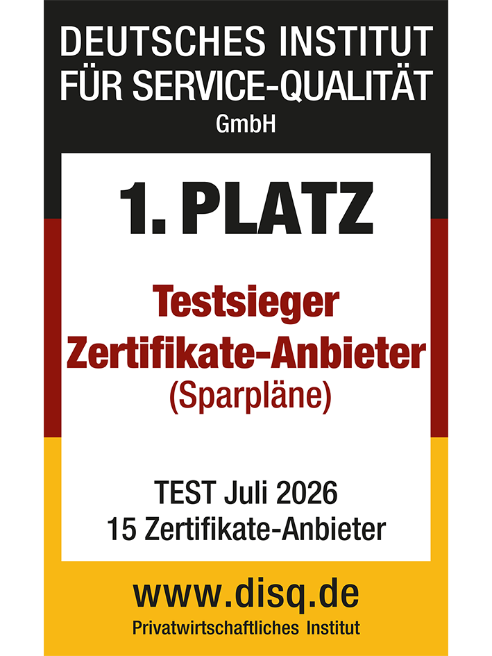Disq (Testsieger Zertifikate-Anbieter)